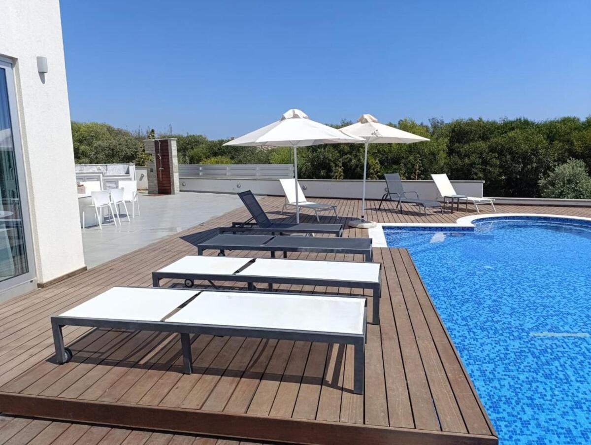 Beachfront Luxury Villa Idania Ayia Napa Exterior photo